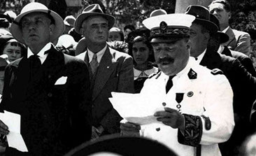 Henri Sautot, gouverneur de la Nouvelle-Calédonie à partir du 19 septembre 1940  Collection MDVN, droits réservés