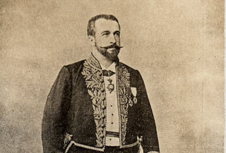 Paul-Théodore Feillet, gouverneur de la Nouvelle-Calédonie de 1894 à 1903  Source : la Calédonie illustrée (1899)